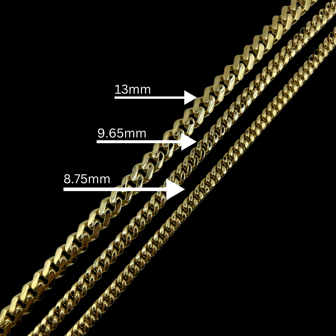 Lien cubain 8,75 mm - 13 mm 10K