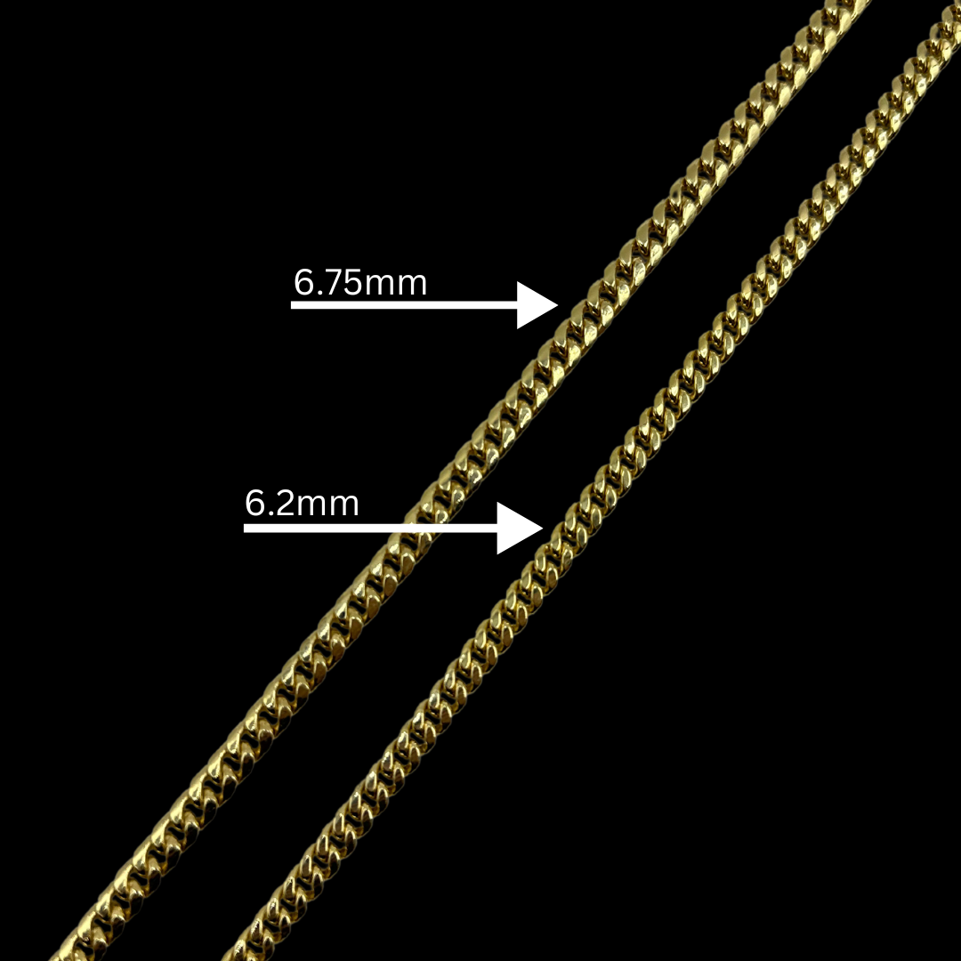 Cuban Link 6.2mm - 6.75mm 10K