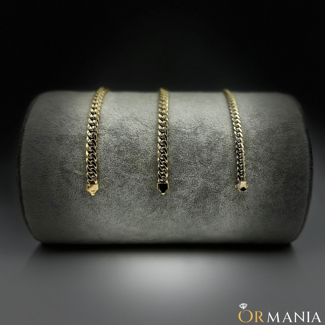 Cuban Link Bracelets 6 - 7.8mm 10K