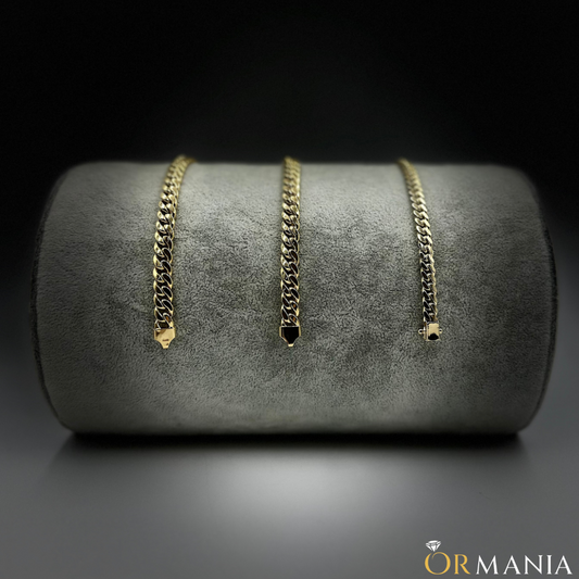 Cuban Link Bracelets 6 - 7.8mm 10K