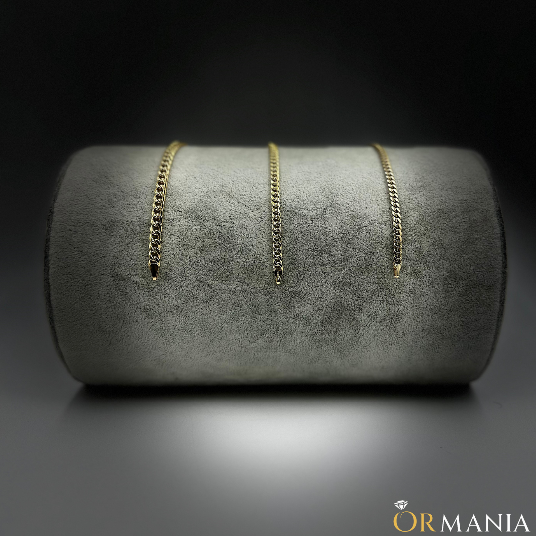 Cuban Link Bracelets 4 - 5.5mm 10K & 14K