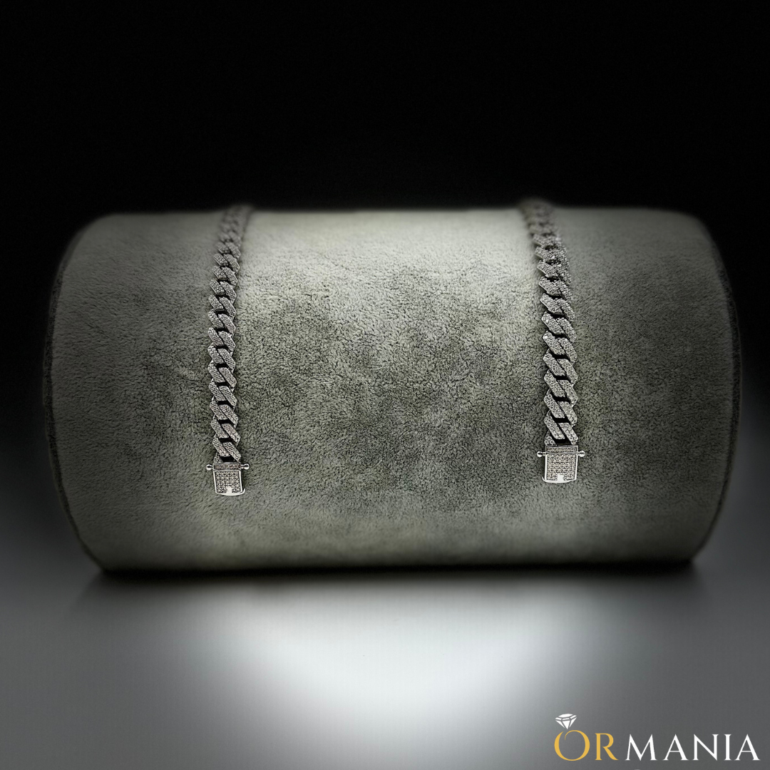 Cuban Moissanite Bracelets