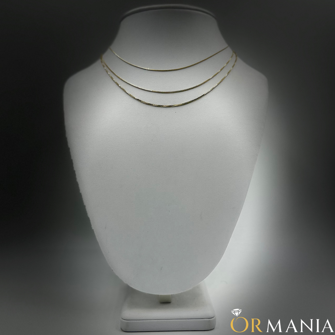 Box Chain 0.75 - 1mm 10K