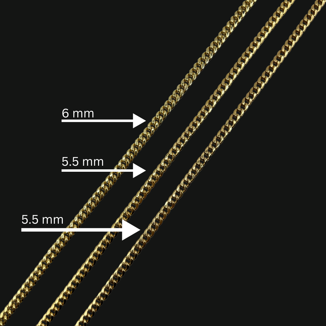 Cuban Link 5.5mm - 6 mm 10K