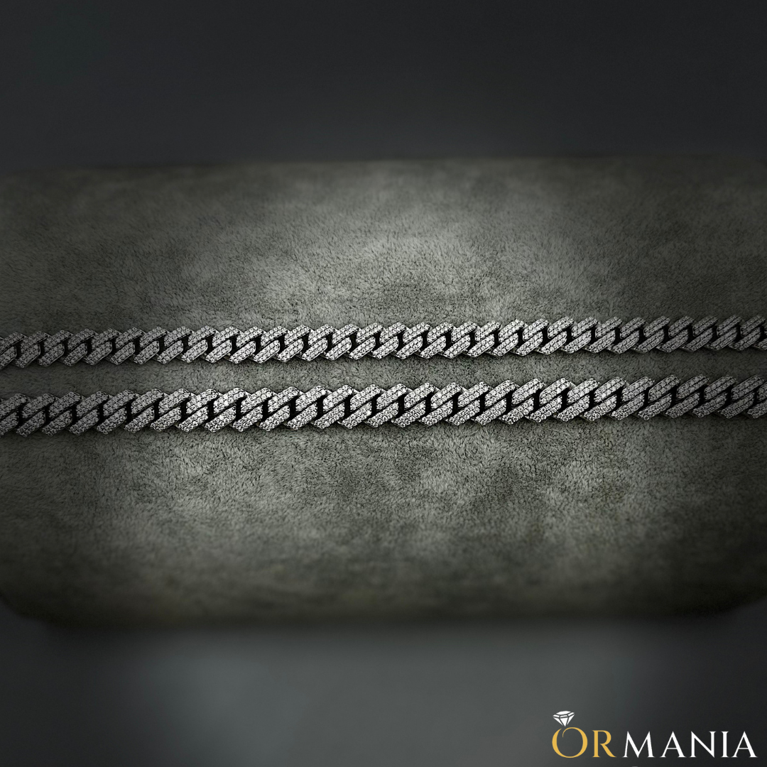 Cuban Moissanite Bracelets