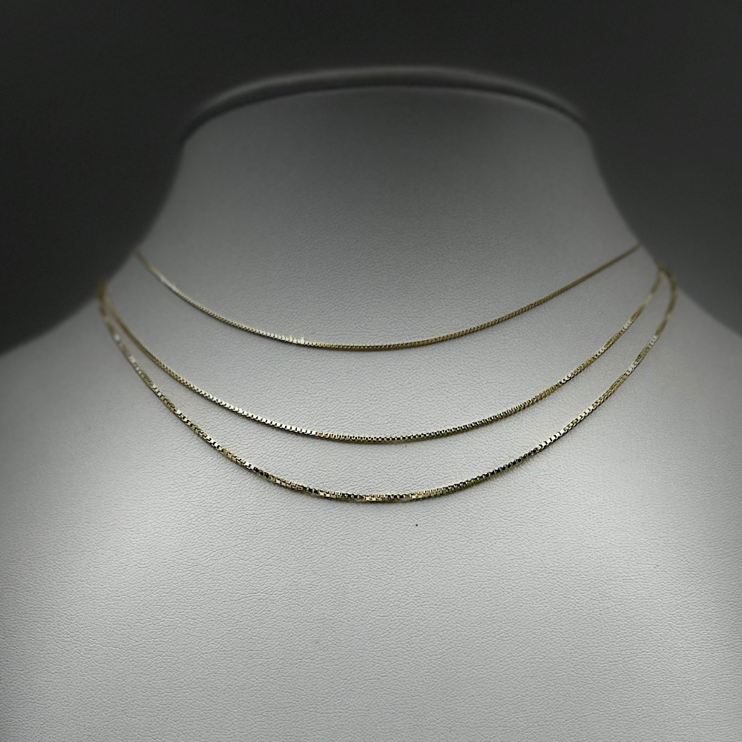 Box Chain 0.75 - 1mm 10K