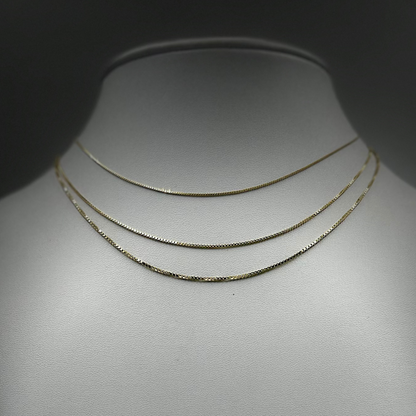 Box Chain 0.75 - 1mm 10K