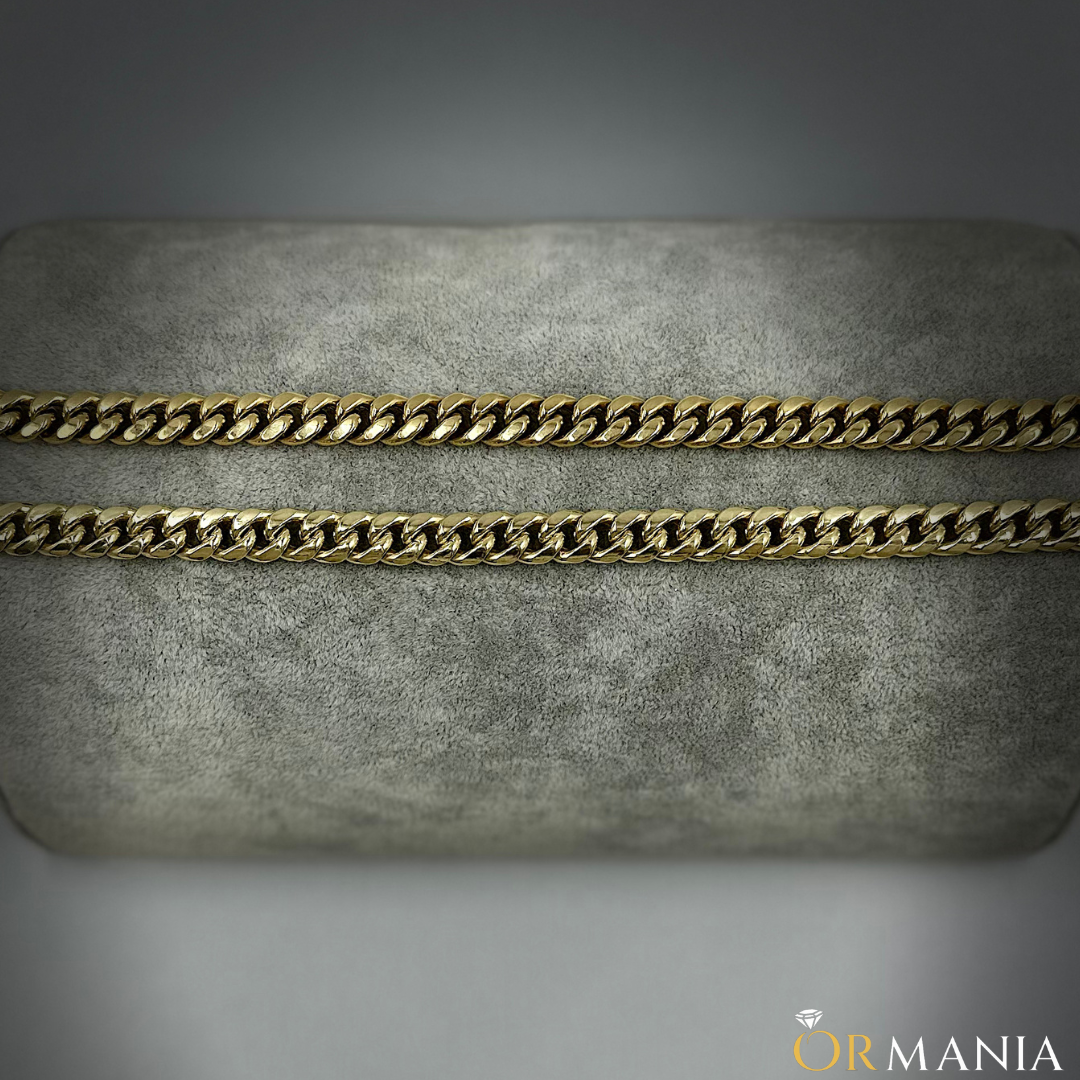 Cuban Link Bracelets 9.5mm 10K